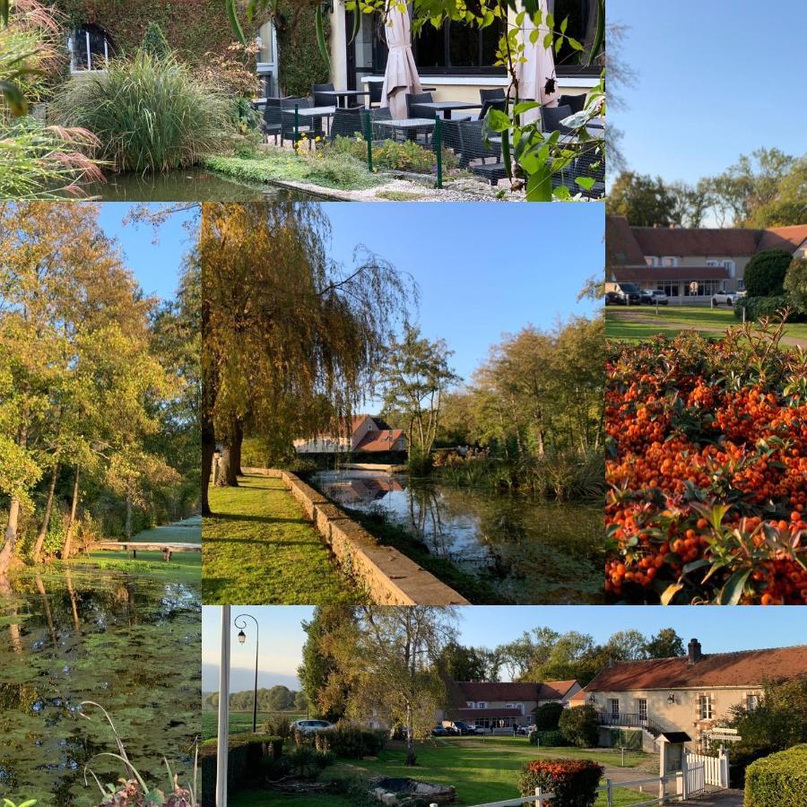 Logis Hotel Restaurant Le Moulin De La Coudre Venoy Bagian luar foto